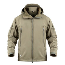 Load image into Gallery viewer, TAD Winter Thermal Fleece Army Camouflage Waterproof Jackets Men Tactical Military Warm Windproof Jackets Multicolor 5XL Coat