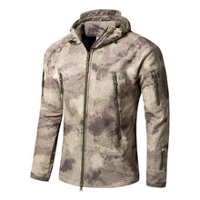Load image into Gallery viewer, TAD Winter Thermal Fleece Army Camouflage Waterproof Jackets Men Tactical Military Warm Windproof Jackets Multicolor 5XL Coat